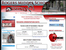 Tablet Screenshot of lbrogers.schoolloop.com