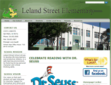 Tablet Screenshot of lelandes-lausd-ca.schoolloop.com