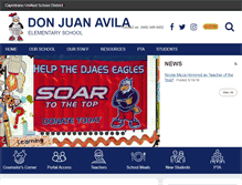 Tablet Screenshot of djaes.capousd.ca.schoolloop.com