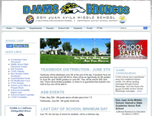 Tablet Screenshot of djams-capousd-ca.schoolloop.com