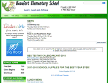 Tablet Screenshot of bes-ccs-nc.schoolloop.com