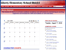 Tablet Screenshot of les-libertyesd-ca.schoolloop.com