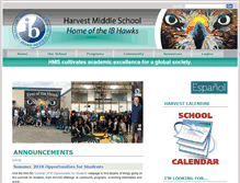 Tablet Screenshot of hms-nvusd-ca.schoolloop.com
