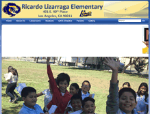 Tablet Screenshot of lizarraga-lausd-ca.schoolloop.com