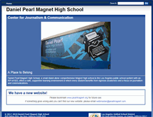 Tablet Screenshot of pearl-lausd-ca.schoolloop.com