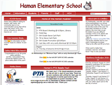Tablet Screenshot of haman.schoolloop.com