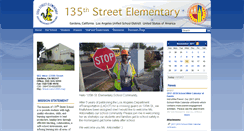 Desktop Screenshot of 135street-lausd-ca.schoolloop.com