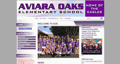 Desktop Screenshot of aoes-cusd-ca.schoolloop.com