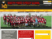 Tablet Screenshot of 93street-lausd-ca.schoolloop.com
