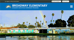 Desktop Screenshot of broadwayes-lausd-ca.schoolloop.com