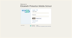 Desktop Screenshot of epms.schoolloop.com