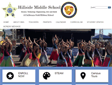Tablet Screenshot of hms-simi-ca.schoolloop.com
