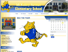 Tablet Screenshot of mckinley-lausd-ca.schoolloop.com