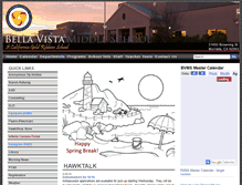 Tablet Screenshot of bvms-tvusd-ca.schoolloop.com
