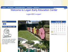 Tablet Screenshot of logan-lausd-ca.schoolloop.com