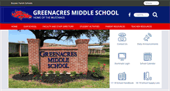 Desktop Screenshot of greenacres-bps-la.schoolloop.com