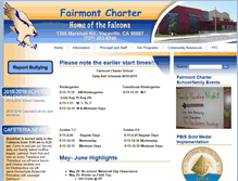 Tablet Screenshot of fairmont.schoolloop.com