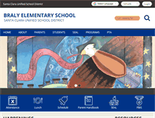 Tablet Screenshot of braly.schoolloop.com