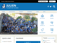 Tablet Screenshot of julien-turlockusd-ca.schoolloop.com