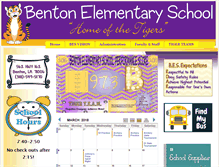 Tablet Screenshot of bentone-bps-la.schoolloop.com