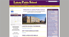 Desktop Screenshot of lakota-nd.schoolloop.com