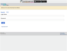 Tablet Screenshot of elcaminohs-lausd-ca.schoolloop.com