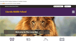 Desktop Screenshot of lms.alamedausd.ca.schoolloop.com