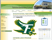 Tablet Screenshot of fvw-haywardusd-ca.schoolloop.com