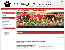 Tablet Screenshot of dingle-wjusd-ca.schoolloop.com