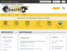 Tablet Screenshot of pms-scusd-ca.schoolloop.com