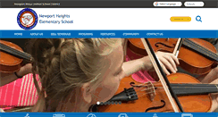Desktop Screenshot of newportheights.schoolloop.com