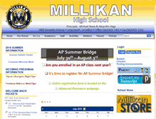 Tablet Screenshot of lbmillikan.schoolloop.com