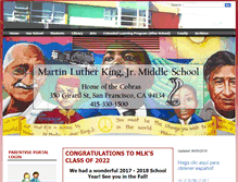 Tablet Screenshot of mlk-sfusd-ca.schoolloop.com