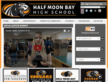 Tablet Screenshot of hmbhs.schoolloop.com