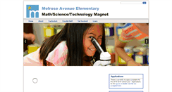 Desktop Screenshot of melrose-lausd-ca.schoolloop.com
