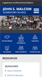 Mobile Screenshot of jmes.capousd.ca.schoolloop.com