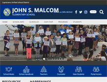 Tablet Screenshot of jmes.capousd.ca.schoolloop.com