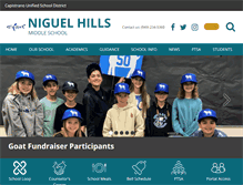 Tablet Screenshot of niguelhills.schoolloop.com