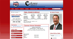 Desktop Screenshot of colonyhs-cjuhsd-ca.schoolloop.com