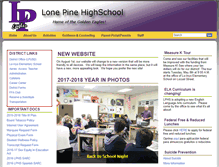 Tablet Screenshot of lphs-lpusd-ca.schoolloop.com