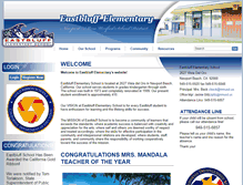 Tablet Screenshot of eastbluff.schoolloop.com