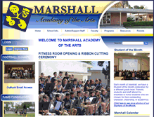 Tablet Screenshot of lbmarshall.schoolloop.com