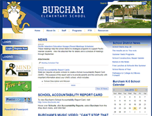 Tablet Screenshot of lbburcham.schoolloop.com