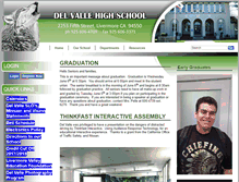 Tablet Screenshot of dvchs.schoolloop.com