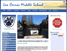 Tablet Screenshot of lcms.schoolloop.com