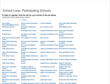 Tablet Screenshot of lincolnschool.schoolloop.com