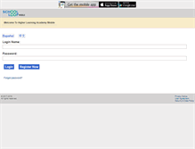 Tablet Screenshot of hla-gcc-ca.schoolloop.com