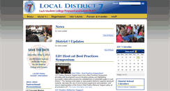 Desktop Screenshot of district7-lausd-ca.schoolloop.com