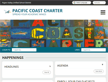 Tablet Screenshot of pccs-pajaro-ca.schoolloop.com