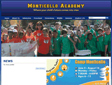 Tablet Screenshot of monticello-ma-ca.schoolloop.com